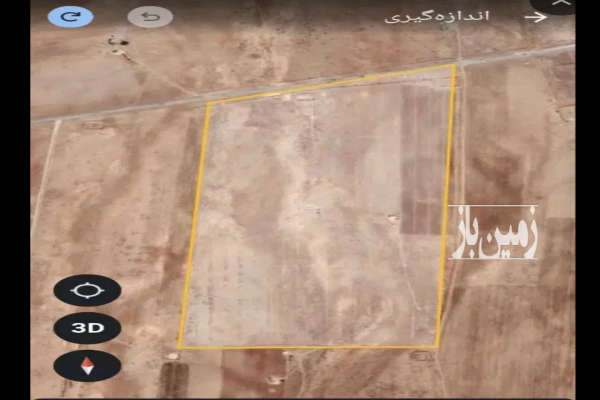 مزرعه ۳۷ هکتار زمین بر اسفالت دارای پروانه چاه-1