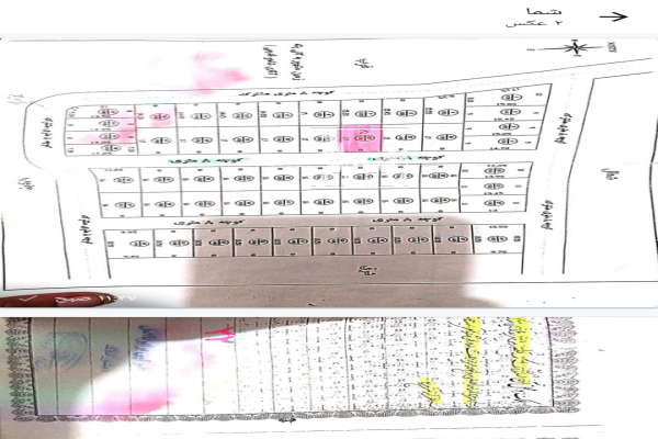 زمین مسکونی در تازاباد ۱۳۶ متر-2