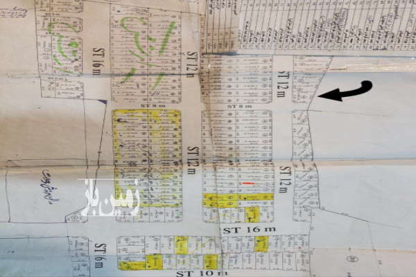 زمین ۱۵۷ متر دوکله در گالیکش-1