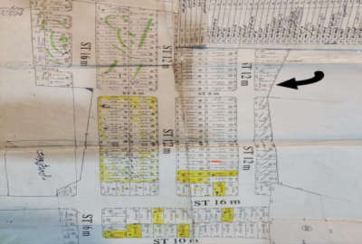 زمین ۱۵۷ متر دوکله در گالیکش