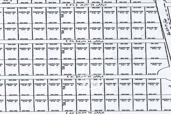 زمین سند دار ۲۲۵۰ متر در خادم اباد-2