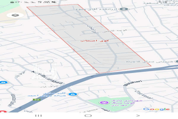 زمین مسکونی کوی اصحاب ساری ۲۱۵ متر خوی آباد-1