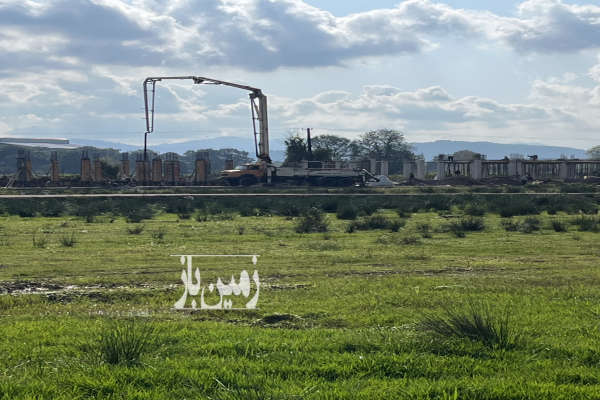 زمین شهرک ویلایی ۴۰۰ واحدی سند تک برگ رشت-1