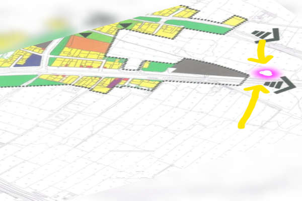 زمین ۱۰۰۰ مترانتهای بلوار خلیج فارس ارداق-4