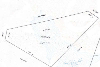 زمین دو بر در مرکز شهر پره سر ۲۰۱ متر