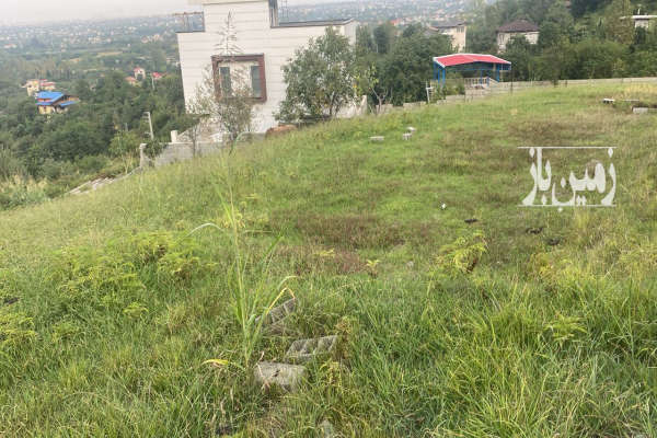 زمین با ویوی دریا و کوهستان در تنکابن ۱۱۸۹ متر-3