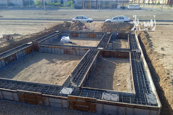 زمین طرح جوانی جمعیت گلبهار دارای فنداسیون وام ۱۸۳ متر-2