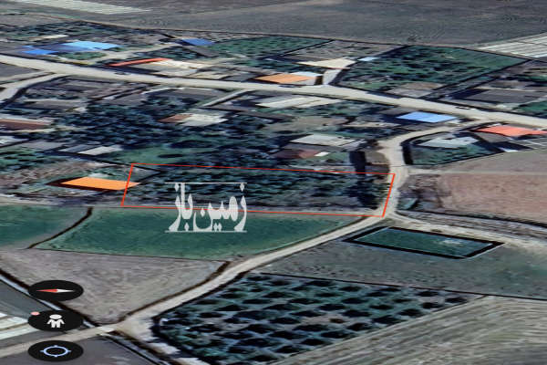 باغ مرکبات و زمین مسکونی دو بر داخل بافت ۱۳۰۰ متر-2