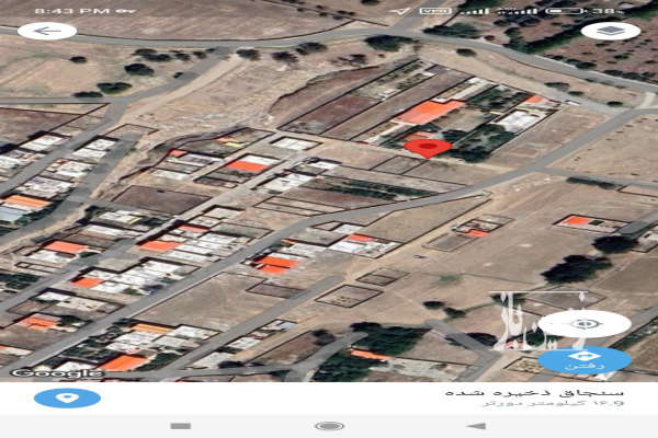 فروش زمین چهار دیواری بهمراه درخت ۲۵۰ متر-1