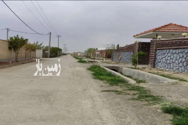 باغ ۵۰۰ متری دیوار کشی شده بهارستان روستای روران-2