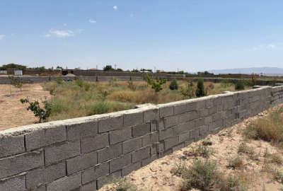 زمین ۱۰۰۰ متری آبياري قطره ایی نظرآباد روستای نجم آباد