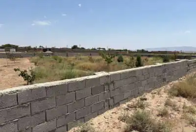 زمین ۱۰۰۰ متری آبياري قطره ایی نظرآباد روستای نجم آباد