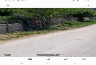 زمین در بخش محمداباد دودانگه روستای کرسب ۲۱۰ متر