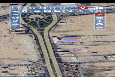 زمین ۱۹۰ متر جنوبی با دستور نقشه شهرداری