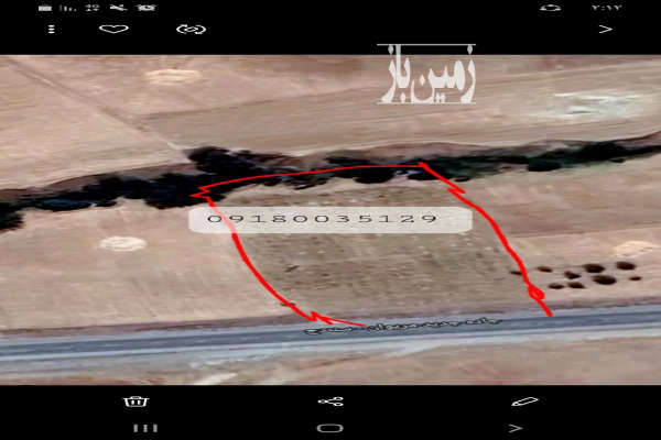 فروش زمین کشاورزی سرجاده اصلی مریوان سنندج ۴۰۰۰ متر-1