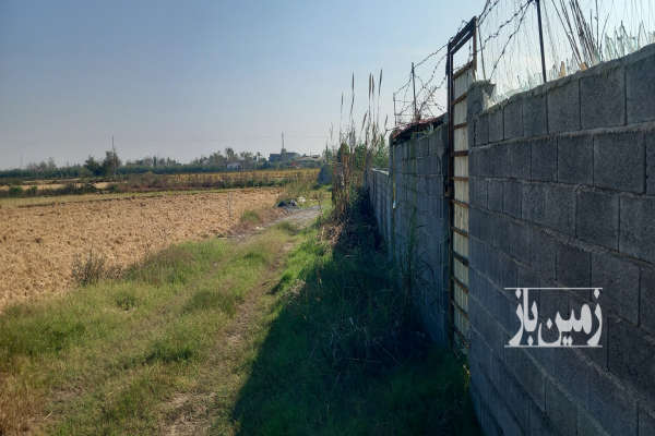 زمین کشاورزی فریدونکنار روستایی جزین ۳۰۰۰ متر-1