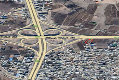 فروش زمین زراعی در محدوده ابتدای جاده سرچم ۷۰۰ متر