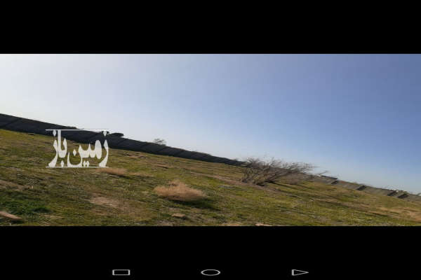 فروش زمین ۳۳۰۰ متر با دیوارکشی بوئین زهرا سگزآباد-2