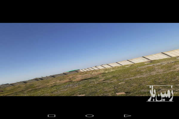 فروش زمین ۳۳۰۰ متر با دیوارکشی بوئین زهرا سگزآباد-4