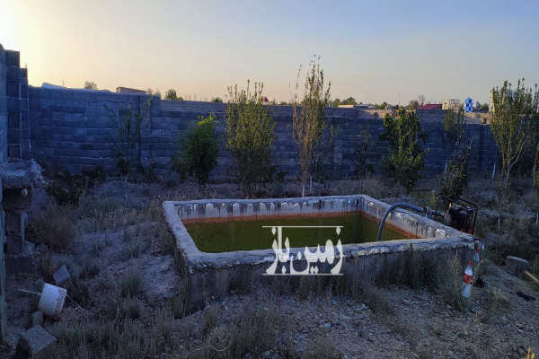 فروش زمین چهاردیواری و درب ماشین رو ۵۵۰ متر-1