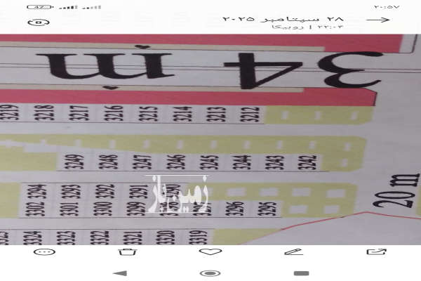 زمین مسکن ملیفاز ۲جنوبی اعضا پروانه ساخت دار ۱۸۰ متر-1