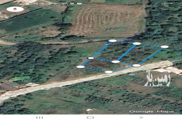 فروش یک قطعه ۷۴۳ متری پلاک بندی شده عبور پهنه کلا-1