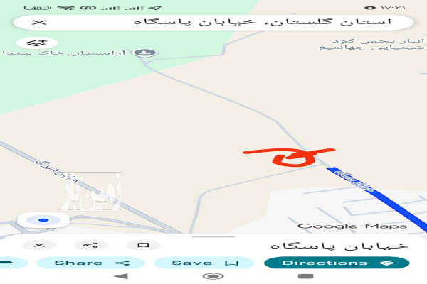 زمین ۳۰۰ متری اخر خیابان پاسگاه-1
