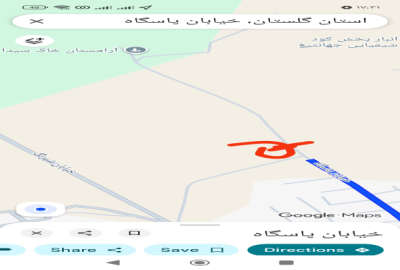 زمین ۳۰۰ متری اخر خیابان پاسگاه