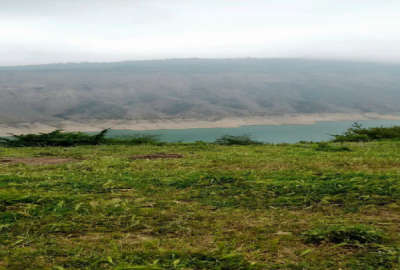 زمین ۴۰۰۰ متر در روستای افراچال با ویو سد شهید رجایی