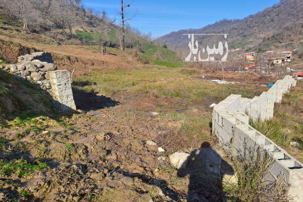 زمین ۳۴۳مترمسکونی درقلعه رودخان بغل عوارضی-4