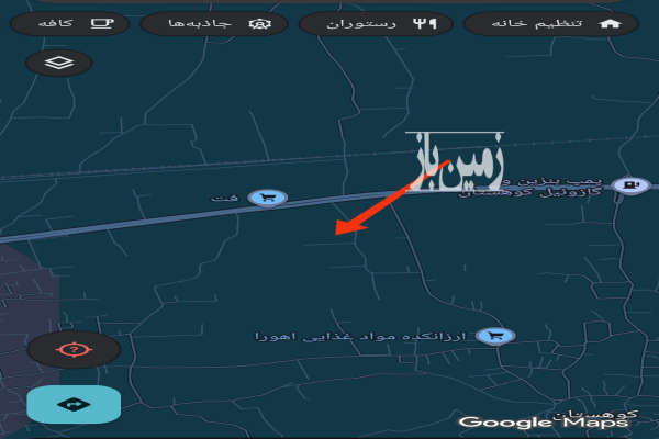 زمین جاده ساری بهشهر قبل آسیاب سر ۱۱۳ متر-4