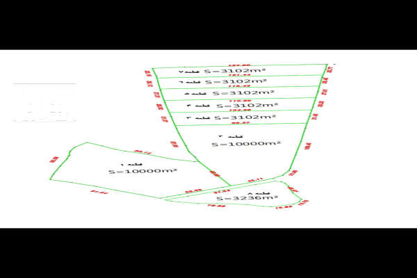 زمین ۸۵ هکتار گنبد به آق قلا روستای هیوه چی مرکزی-2