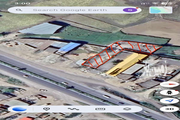 فروش ۱۰۰۰ متر زمین کمربندی هزارسنگر به هراز-1