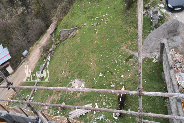 زمین کلنگی جاده چالوس منطقه فین ۴۸۰ متر-2