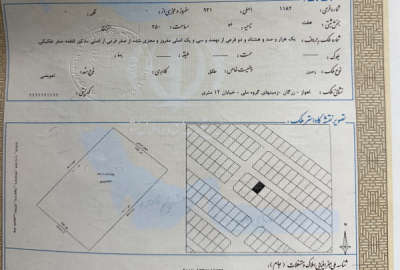 زمین زرگان گروه ملی ۲۵۰ متر