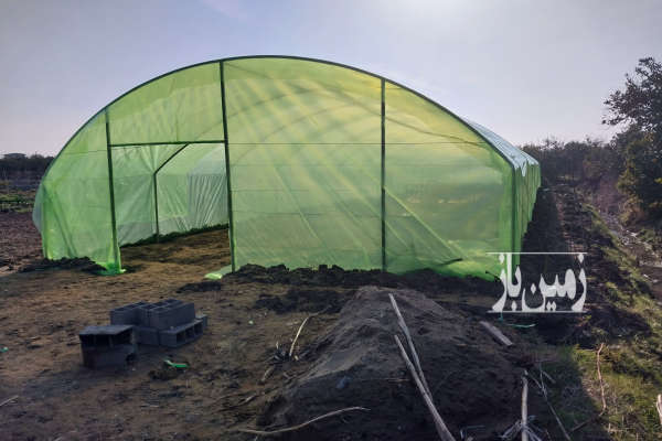 فروش زمین کشاورزی همراه گلخانه ۹۰۰ متر-1