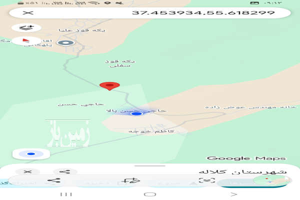 فروش زمین زراعی روستای حاج حسن ۲۵۰۰ متر-1