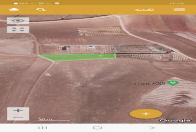 زمین کشاورزی ۳۵۰۰ متر درعبدل آباد کوهپایه باخانه