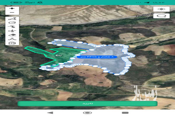 زمین و باغ انگور سیاه روستای امید ۸۵۰۰۰ متر-1