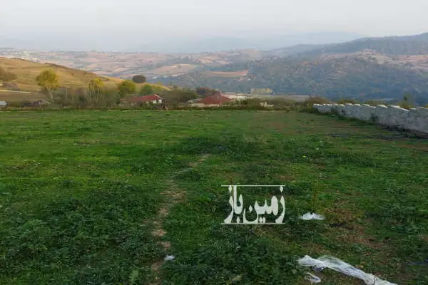 زمین با ویو عالی چهاردونگه روستای کرسام ۶۰۰ متر - تصویر 2
