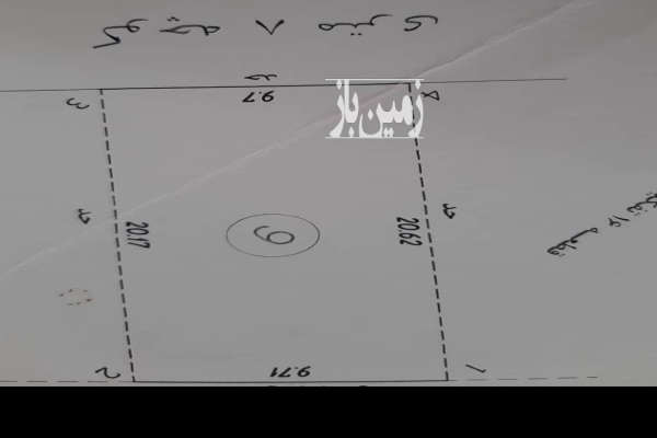 زمین شهری تک برگ سند بدون قناسی دونبش ۱۹۸ متر-1
