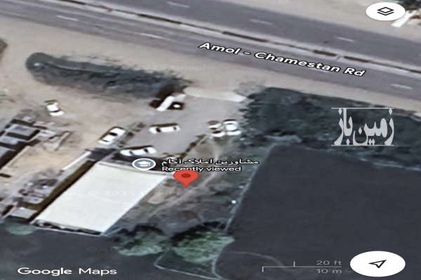 زمین تجاری جلیکان بر اتوبان چمستان به آمل ۱۰۰ متر-1