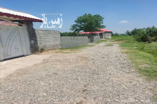 زمین ۲۰۸ متر سنگر روستای بنکده خیابان نوروزی - تصویر 2