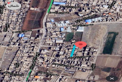 زمین ۸۰ متری اماده ساخت پیامبراعظم باغون اباد