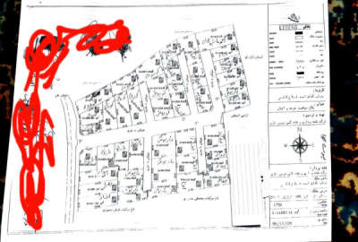 فروش زمین ۱۹۸ متری در کوی طالقانی اول کوی استقلال