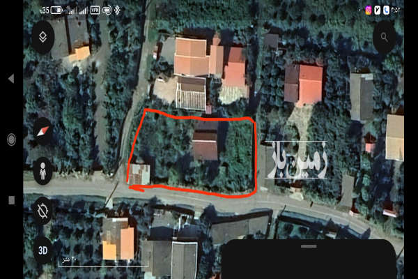 فروش زمین با خونه سه بر شیرود برامسر ۱۲۲۴ متر-1