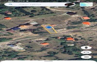 زمین در بهترین منطقه دوهزار تنکابن بر جاده اصلی ۵۵۰ متر