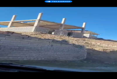 زمین نیمه ساخت واقع در روستای پاریمه ۲۰۶ متر