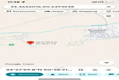 زمین در روستای خدیجه خاتون ۴۳۰۰ متر
