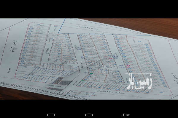 زمین ۱۲۷متر مسکونی دونبش آزادشهر خیابان شاهرود-2